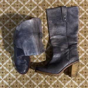 UGG Women's Charcoal Heeled Boots 4 inch heel